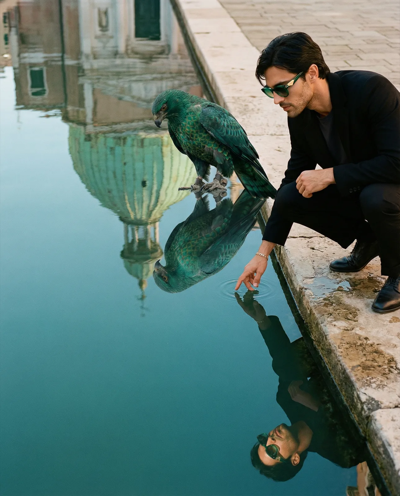 Mirror — reflection in still water